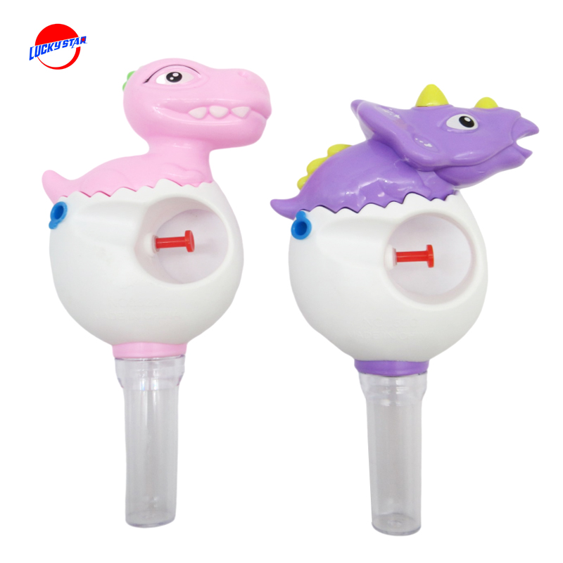 candy toy with dino squirter